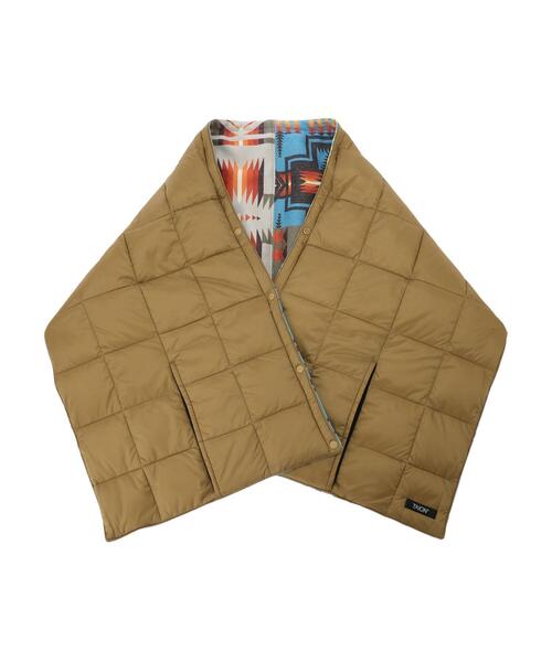 PENDLETON(ペンドルトン)の「【WEB限定】PENDLETON × TAION ダウンストール(ストール/ショール・レディース・ブラック/オリーブ/ベージュ・FREE)」の22枚目の写真