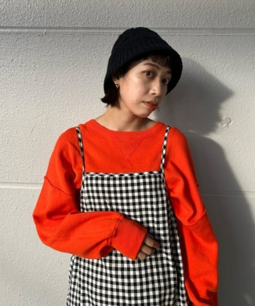 RODEO CROWNS WIDE BOWL（ロデオクラウンズワイドボウル）の「チェックギャザーキャミワンピース（ワンピース・レディース・ホワイト系その他/イエロー系その他・FREE）」の19枚目の写真