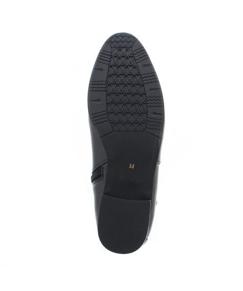 JELLY BEANS（ジェリービーンズ）の「サイドベルトショートブーツ<ふわさら>(204-62847)JELLY BEANS(ジェリービーンズ)（ブーツ・レディース・グレイッシュベージュ/ブラウン/ブラック・S/M/L/LL/SS）」の6枚目の写真