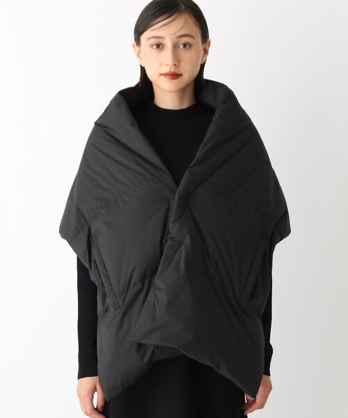 OPAQUE.CLIP(オペークドットクリップ)の「◆【ミュラーダウン】ダウンマフラー(ストール/ショール・レディース・オフホワイト/ブラック/ベージュ・00)」の17枚目の写真