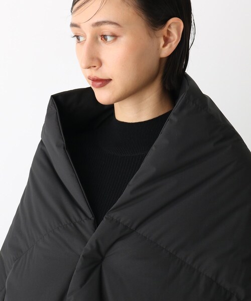 OPAQUE.CLIP(オペークドットクリップ)の「◆【ミュラーダウン】ダウンマフラー(ストール/ショール・レディース・オフホワイト/ブラック/ベージュ・00)」の11枚目の写真