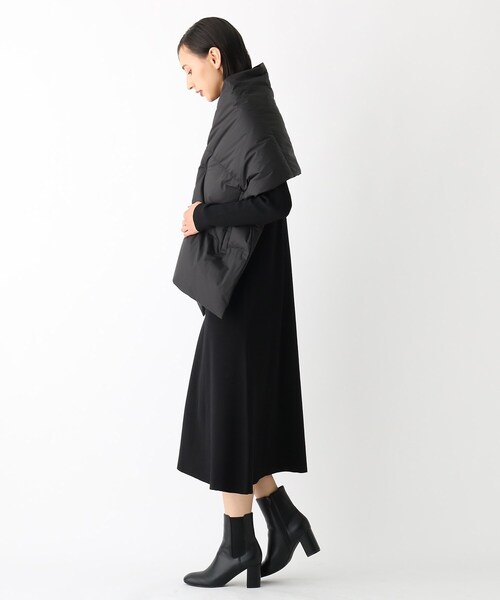 OPAQUE.CLIP(オペークドットクリップ)の「◆【ミュラーダウン】ダウンマフラー(ストール/ショール・レディース・オフホワイト/ブラック/ベージュ・00)」の5枚目の写真