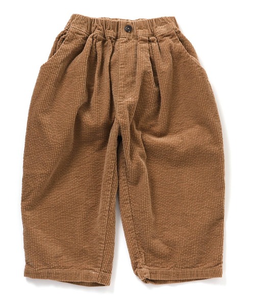 F.O.KIDS(エフオーキッズ)の「F.O.KIDS/エフオーキッズ コクーンパンツ(チノパンツ・キッズ・ダークブルー/ベージュ/ダークグリーン・130/140)」の2枚目の写真