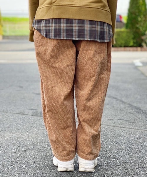 F.O.KIDS(エフオーキッズ)の「F.O.KIDS/エフオーキッズ コクーンパンツ(チノパンツ・キッズ・ダークブルー/ベージュ/ダークグリーン・130/140)」の11枚目の写真