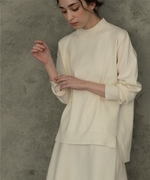 OPAQUE.CLIP | 【ネオサーモ】リラクシーハイネックニット【抗ピリング】(ニット/セーター)