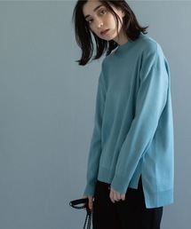 OPAQUE.CLIP | 【ネオサーモ】リラクシーハイネックニット【抗ピリング】(ニット/セーター)