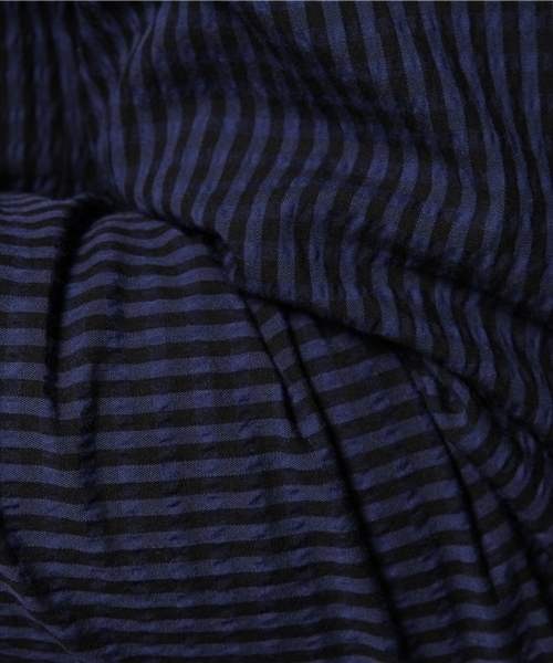 EDIFICE(エディフィス)の「◇C/PEサッカーギンガム 2Bジャケット(その他アウター・メンズ・ブルー系その他・44/46/48/50)」の6枚目の写真