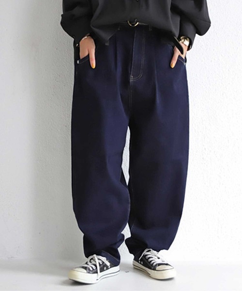 antiqua（アンティカ）の「加工デニムパンツ（デニムパンツ・レディース・ブルー系その他2・L/XL）」の8枚目の写真