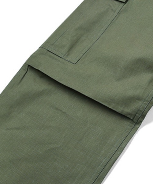 HOUSTON（ヒューストン）の「ヒューストン 1883 米軍 BDU リップストップ カーゴパンツ（カーゴパンツ・メンズ・ブラック/オリーブ/カーキ・M/L/XL/S）」の5枚目の写真