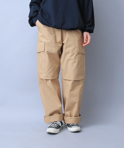 HOUSTON（ヒューストン）の「ヒューストン 1883 米軍 BDU リップストップ カーゴパンツ（カーゴパンツ・メンズ・ブラック/オリーブ/カーキ・M/L/XL/S）」の21枚目の写真