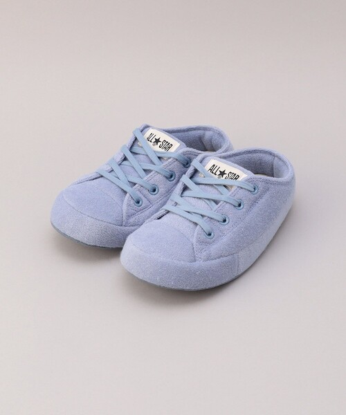 FREAK'S STORE（フリークスストア）の「CONVERSE/コンバース ALL STAR ROOM SHOES PILE OX/オールスタールームシューズパイルオックス（ルームシューズ/スリッパ・レディース・ブルー/オフホワイト・SMALL）」の3枚目の写真