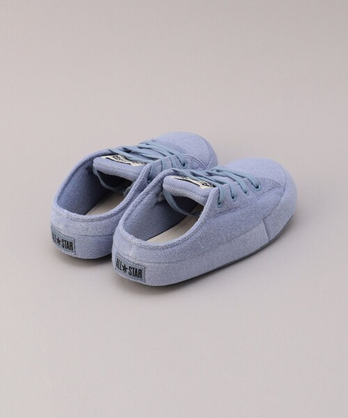 FREAK'S STORE（フリークスストア）の「CONVERSE/コンバース ALL STAR ROOM SHOES PILE OX/オールスタールームシューズパイルオックス（ルームシューズ/スリッパ・レディース・ブルー/オフホワイト・SMALL）」の7枚目の写真