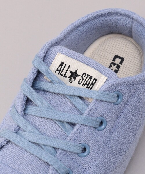 FREAK'S STORE（フリークスストア）の「CONVERSE/コンバース ALL STAR ROOM SHOES PILE OX/オールスタールームシューズパイルオックス（ルームシューズ/スリッパ・レディース・ブルー/オフホワイト・SMALL）」の9枚目の写真