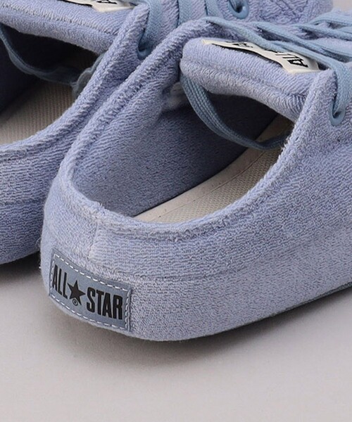 FREAK'S STORE（フリークスストア）の「CONVERSE/コンバース ALL STAR ROOM SHOES PILE OX/オールスタールームシューズパイルオックス（ルームシューズ/スリッパ・レディース・ブルー/オフホワイト・SMALL）」の10枚目の写真