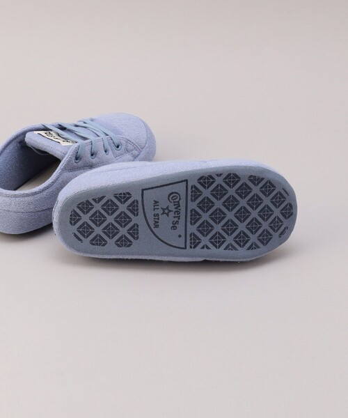FREAK'S STORE（フリークスストア）の「CONVERSE/コンバース ALL STAR ROOM SHOES PILE OX/オールスタールームシューズパイルオックス（ルームシューズ/スリッパ・レディース・ブルー/オフホワイト・SMALL）」の11枚目の写真