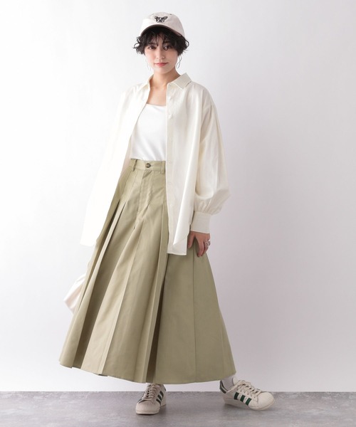 RAGEBLUE（レイジブルー）の「ボリュームスリーブブラウス（シャツ/ブラウス・レディース・ブラック/ホワイト・FREE）」の5枚目の写真