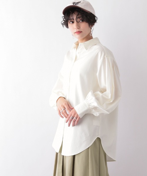 RAGEBLUE（レイジブルー）の「ボリュームスリーブブラウス（シャツ/ブラウス・レディース・ブラック/ホワイト・FREE）」の14枚目の写真