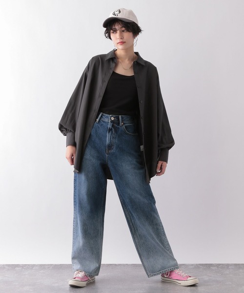 RAGEBLUE（レイジブルー）の「ボリュームスリーブブラウス（シャツ/ブラウス・レディース・ブラック/ホワイト・FREE）」の17枚目の写真