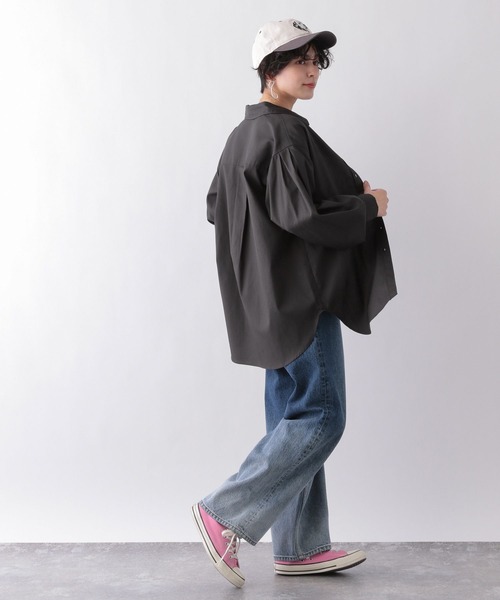 RAGEBLUE（レイジブルー）の「ボリュームスリーブブラウス（シャツ/ブラウス・レディース・ブラック/ホワイト・FREE）」の12枚目の写真