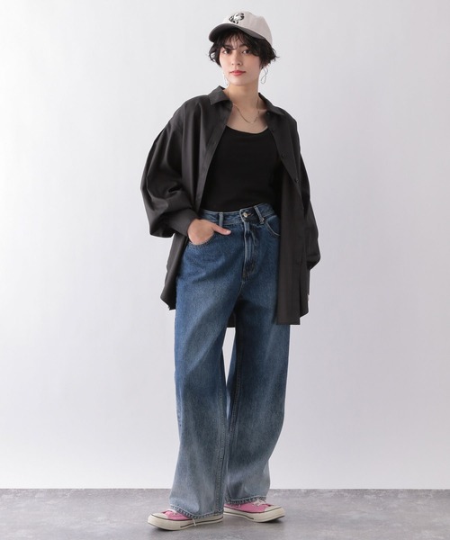 RAGEBLUE（レイジブルー）の「ボリュームスリーブブラウス（シャツ/ブラウス・レディース・ブラック/ホワイト・FREE）」の9枚目の写真