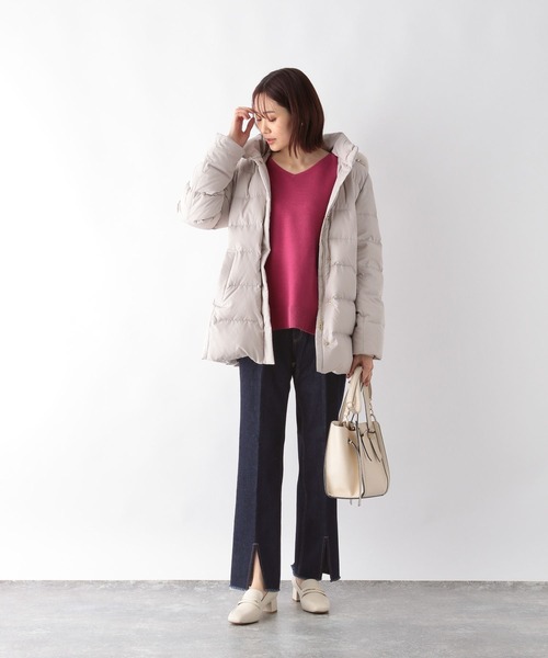 GLOBAL WORK（グローバルワーク）の「GOODデニムフロントスリット/166179（デニムパンツ・レディース・ネイビー/ダークグレー/サックスブルー・MEDIUM/SMALL/LARGE）」の5枚目の写真