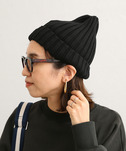 FRAMeWORK（フレームワーク）の「【GRILLO/グリーロ】ニットキャップ（ニットキャップ/ビーニー・レディース・ブラック/ベージュ/ライトグレー・FREE）」の17枚目の写真