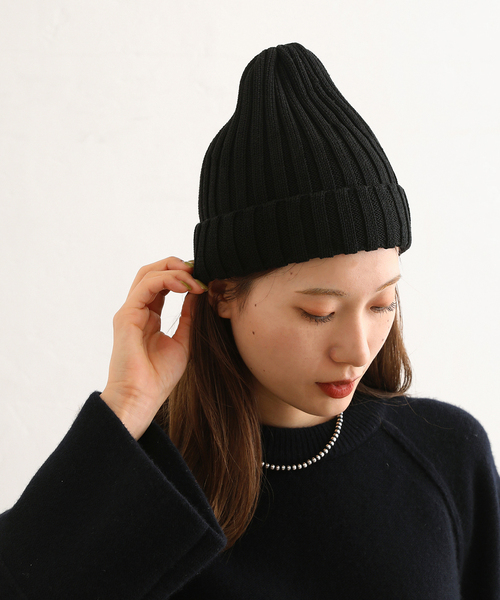 FRAMeWORK（フレームワーク）の「【GRILLO/グリーロ】ニットキャップ（ニットキャップ/ビーニー・レディース・ブラック/ベージュ/ライトグレー・FREE）」の20枚目の写真