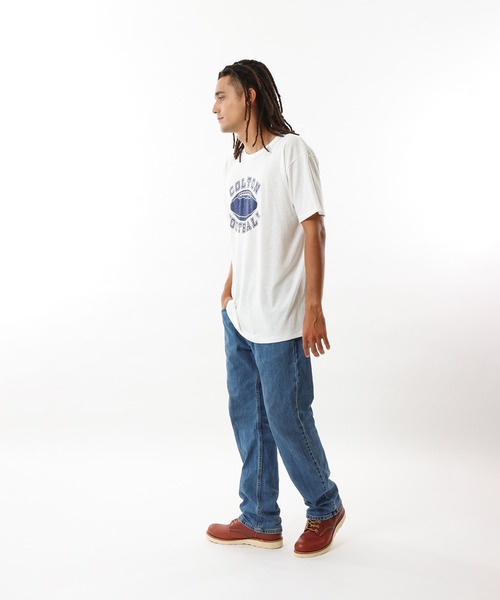 Champion(チャンピオン)の「【Champion/チャンピオン】メンズ TRUE TO ARCHIVES ショートスリーブTシャツ(Tシャツ/カットソー・メンズ・モスグリーン/ホワイト/ネイビー・MEDIUM/LARGE)」の6枚目の写真