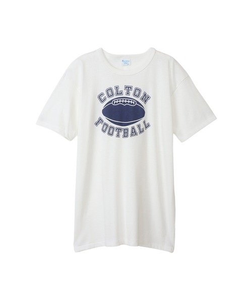 Champion(チャンピオン)の「【Champion/チャンピオン】メンズ TRUE TO ARCHIVES ショートスリーブTシャツ(Tシャツ/カットソー・メンズ・モスグリーン/ホワイト/ネイビー・MEDIUM/LARGE)」の9枚目の写真