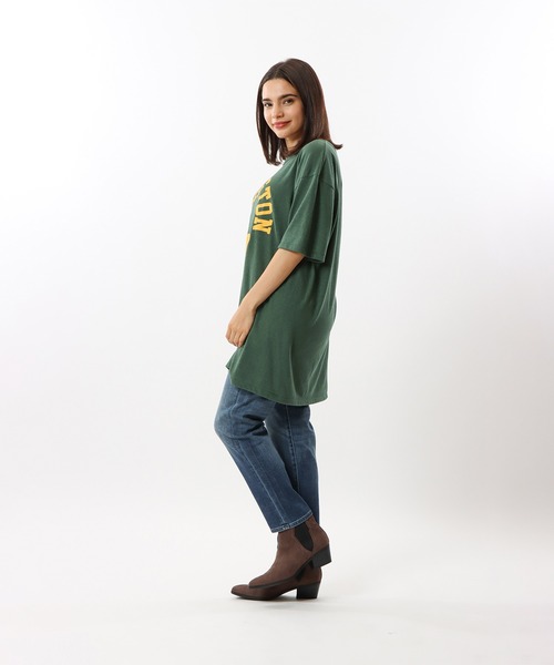 Champion(チャンピオン)の「【Champion/チャンピオン】メンズ TRUE TO ARCHIVES ショートスリーブTシャツ(Tシャツ/カットソー・メンズ・モスグリーン/ホワイト/ネイビー・MEDIUM/LARGE)」の15枚目の写真