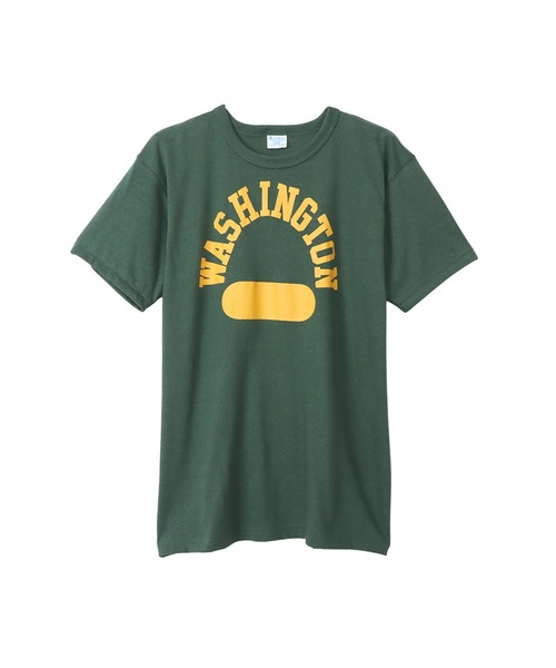 Champion(チャンピオン)の「【Champion/チャンピオン】メンズ TRUE TO ARCHIVES ショートスリーブTシャツ(Tシャツ/カットソー・メンズ・モスグリーン/ホワイト/ネイビー・MEDIUM/LARGE)」の18枚目の写真