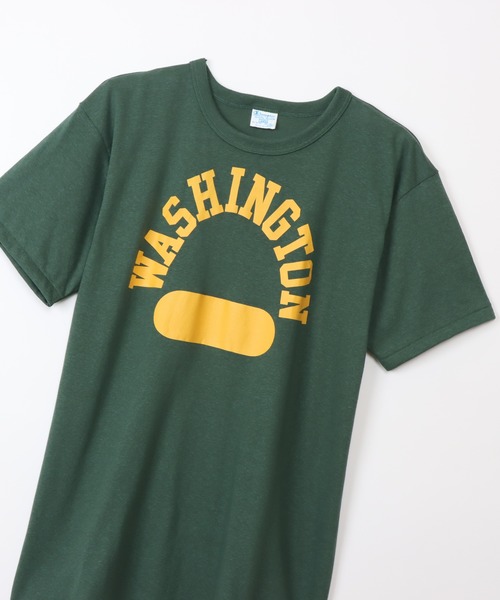 Champion(チャンピオン)の「【Champion/チャンピオン】メンズ TRUE TO ARCHIVES ショートスリーブTシャツ(Tシャツ/カットソー・メンズ・モスグリーン/ホワイト/ネイビー・MEDIUM/LARGE)」の20枚目の写真