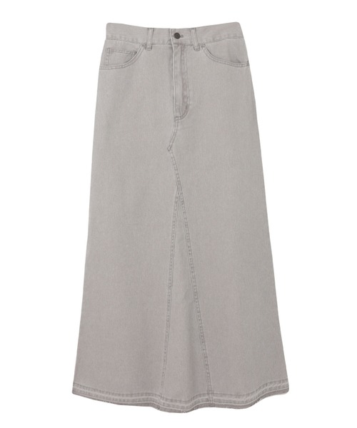 andme(アンドミー)の「ロングスカート(スカート・レディース・オフホワイト・M)」の2枚目の写真