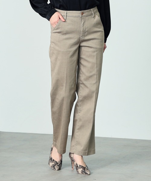 C17 LACHIC センタープレスワイドパンツ（スラックス）｜C17（シー