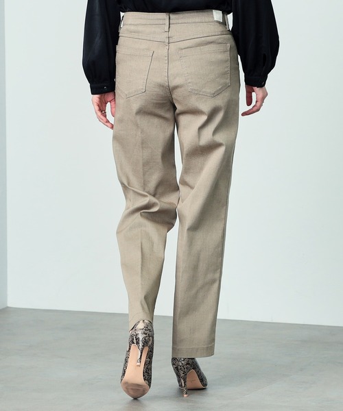 C17 LACHIC センタープレスワイドパンツ（スラックス）｜C17（シーセブンティーン）