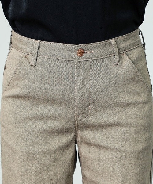 C17 LACHIC センタープレスワイドパンツ（スラックス）｜C17（シーセブンティーン）