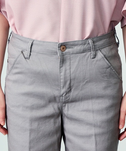 C17 LACHIC センタープレスワイドパンツ（スラックス）｜C17（シーセブンティーン）