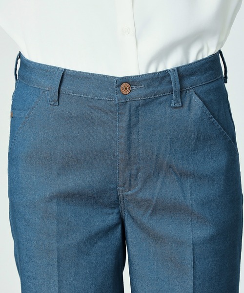 C17 LACHIC センタープレスワイドパンツ（スラックス）｜C17（シーセブンティーン）