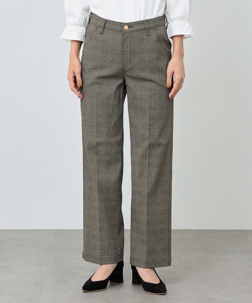 C17 LACHIC センタープレスワイドパンツ（スラックス）｜C17（シーセブンティーン）