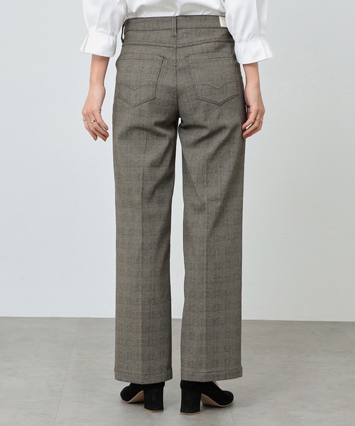 C17 LACHIC センタープレスワイドパンツ（スラックス）｜C17（シーセブンティーン）