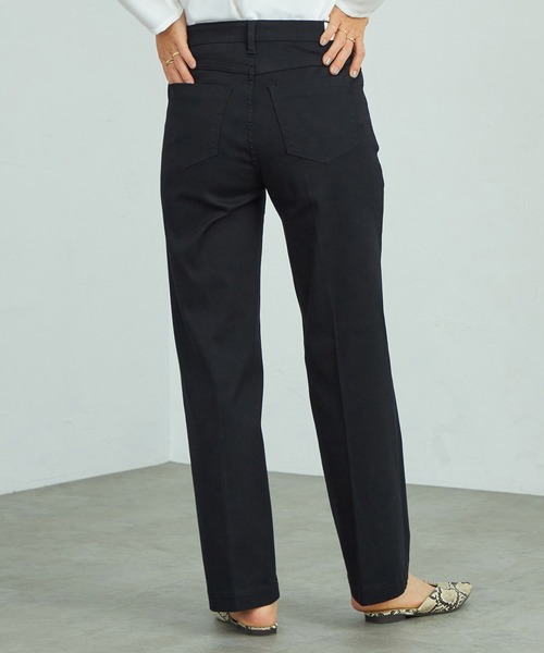 C17 LACHIC センタープレスワイドパンツ（スラックス）｜C17（シーセブンティーン）