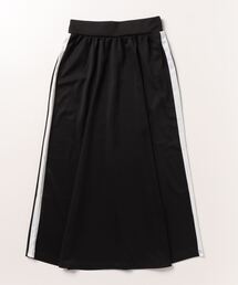 ライン フレア ロングスカート