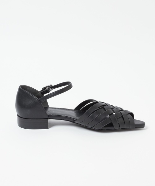 Mazell（マゼル）の「Mazell / 編み込みストラップパンプス（パンプス・レディース・オフホワイト/ブラック/ライトグリーン・35/36/37/38/39）」の10枚目の写真