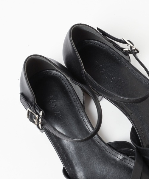 Mazell（マゼル）の「Mazell / 編み込みストラップパンプス（パンプス・レディース・オフホワイト/ブラック/ライトグリーン・35/36/37/38/39）」の14枚目の写真