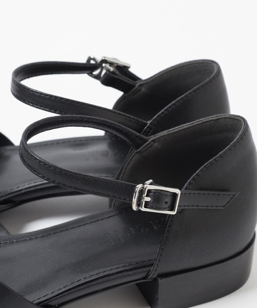 Mazell（マゼル）の「Mazell / 編み込みストラップパンプス（パンプス・レディース・オフホワイト/ブラック/ライトグリーン・35/36/37/38/39）」の15枚目の写真