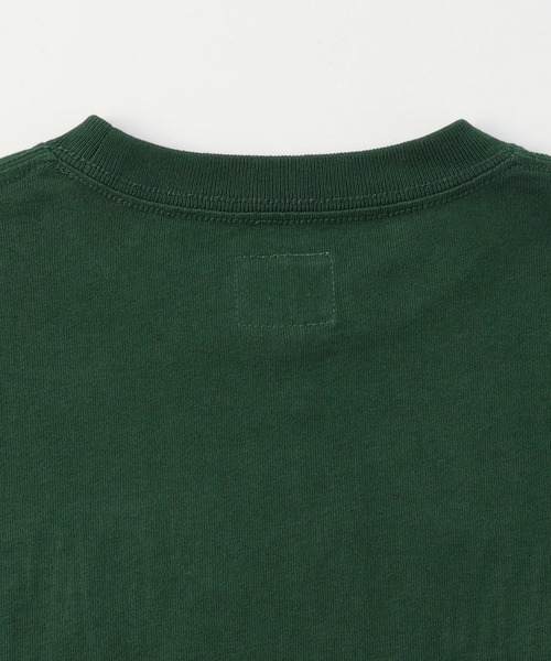 Lee(リー)の「【110-150cm】キッズ カレッジロゴ刺繍長袖Tシャツ(Tシャツ/カットソー・キッズ・グリーン/チャコールグレー/オレンジ/ホワイト・150/120/130/140/110)」の9枚目の写真