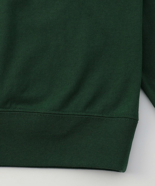 Lee(リー)の「【110-150cm】キッズ カレッジロゴ刺繍長袖Tシャツ(Tシャツ/カットソー・キッズ・グリーン/チャコールグレー/オレンジ/ホワイト・150/120/130/140/110)」の12枚目の写真