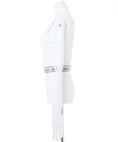 INGNI(イング)の「裾ゴムロゴタンク(タンクトップ・レディース・ブラック/オフホワイト・M)」の3枚目の写真