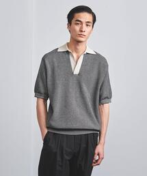 UNITED ARROWS コットン/アクリル タック スキッパー