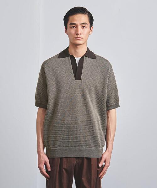 UNITED ARROWSコットンアクリル タック スキッパー UNITED ARROWS（ユナイテッドアローズ）の「コットン/アクリル